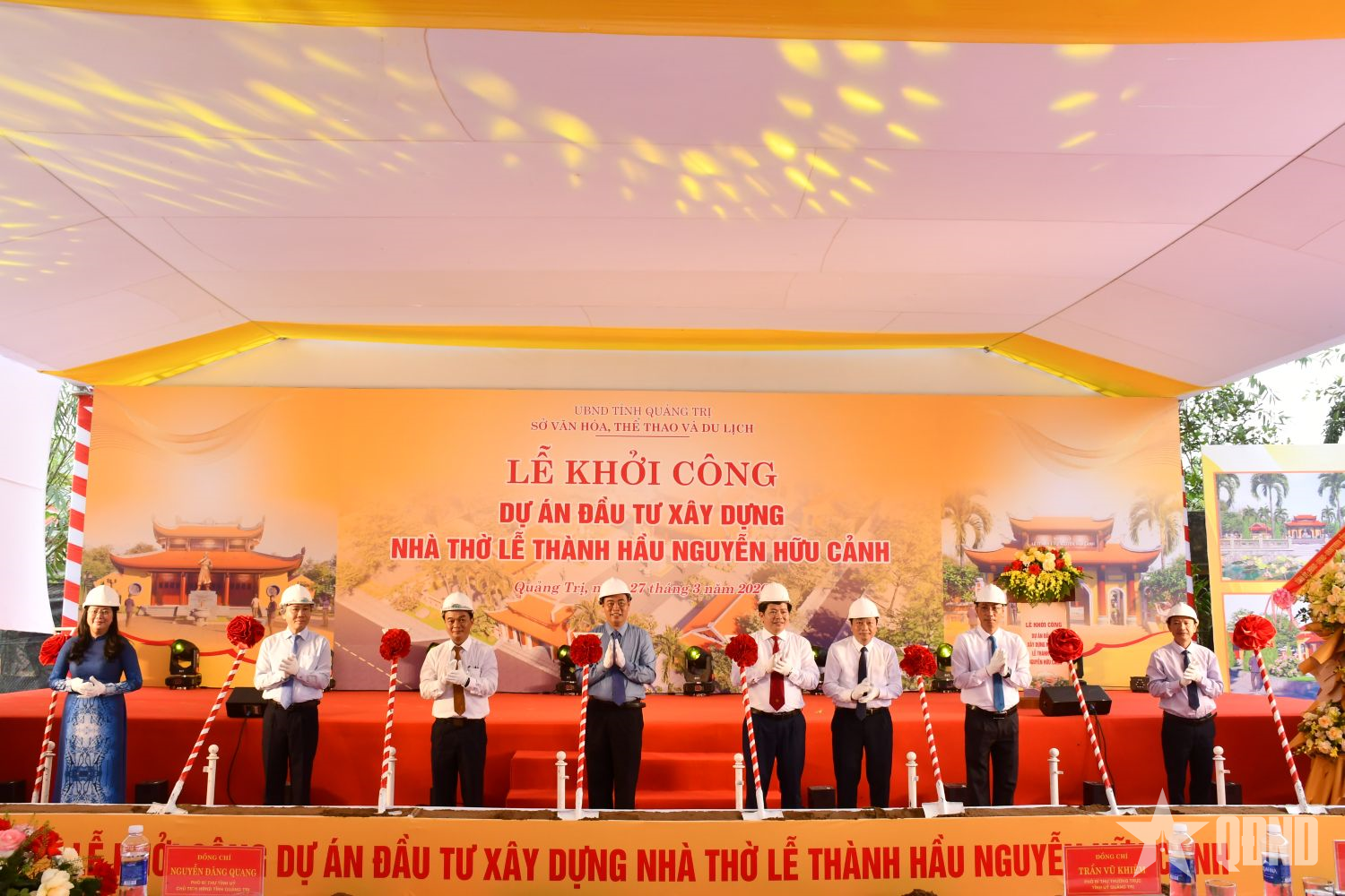 Quảng Trị: Khởi công xây dựng Nhà thờ Lễ Thành hầu Nguyễn Hữu Cảnh